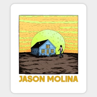 Jason Molina Original Fan Artwork Sticker